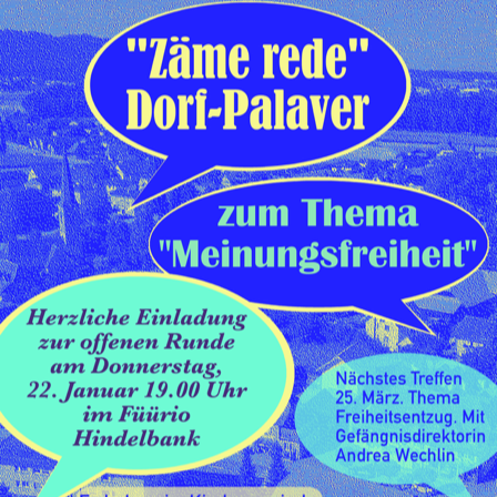 Donnerstag, 22. Januar, 19 Uhr